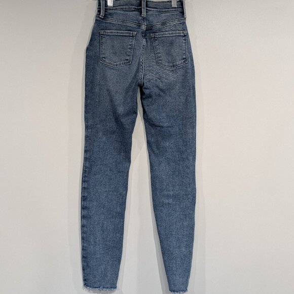 *3/$10* Old Navy High-Rise Distressed Rockstar Jeggings Light Blue Size 14 - Picture 3 of 4